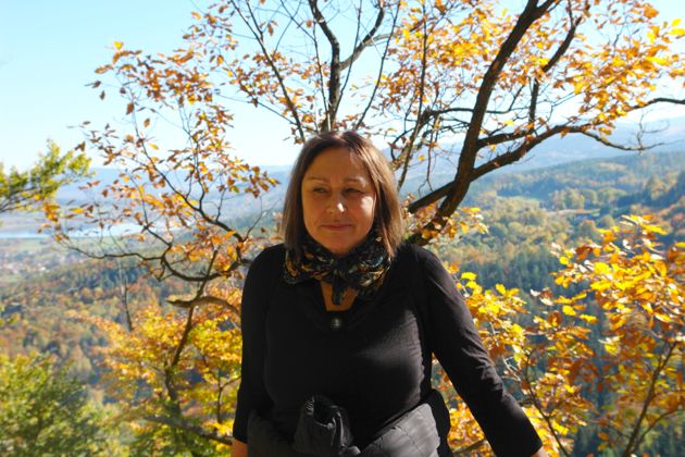 Elżbieta Nowakowska-Khl w Michałowicach, 18 października 2017 r.