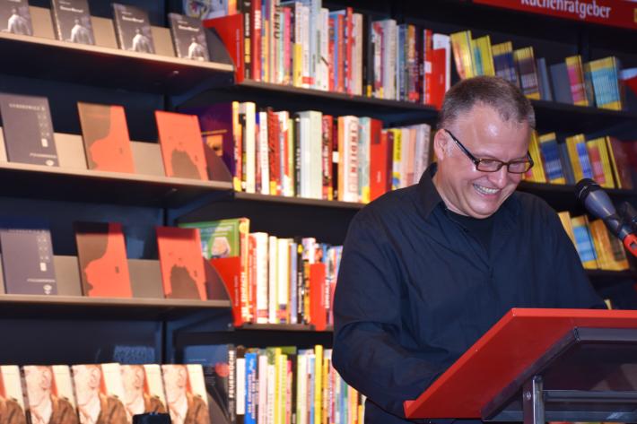 Rüdiger Fuchs Universitäts-Buchhandlung Hugendubel in Rostock 23. August 2018