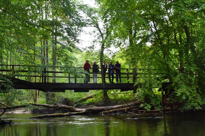 Gombrowicz Clique 2018 im Nationalpark der Drawa