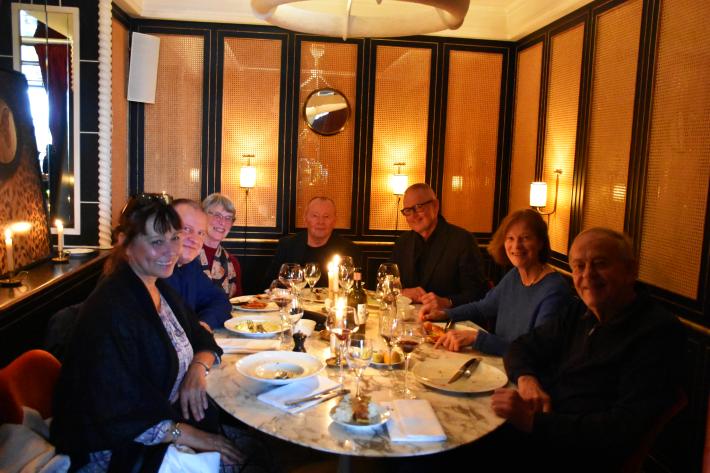 Gombrowicz Clique im Restaurant LouLou, Paris 2020