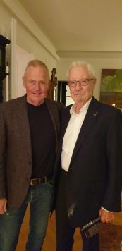 Olaf Khl mit Polizeiprsident Georg Schertz bei Steffen Reiche, 27.9.2024