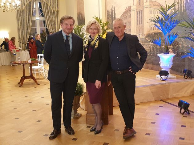 Szczepan Twardoch und Olaf Khl auf Schloss Lbbenau, 22. Mai 2025