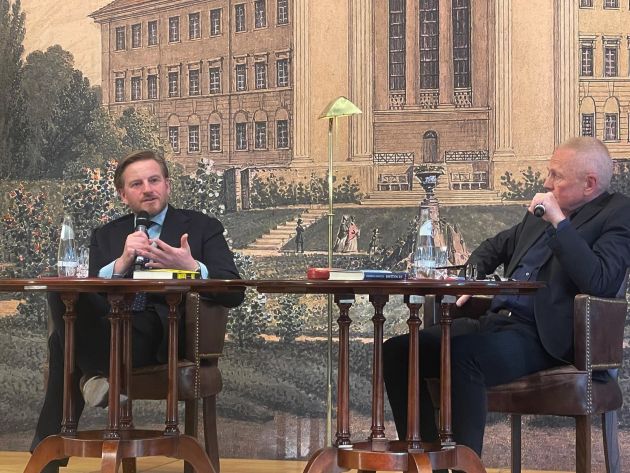 Szczepan Twardoch und Olaf Khl Schloss Lbbenau 22. Mai 2025