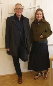 Dorota Masłowska und Olaf K�hl am 21. M�rz 2026 in Leipzig