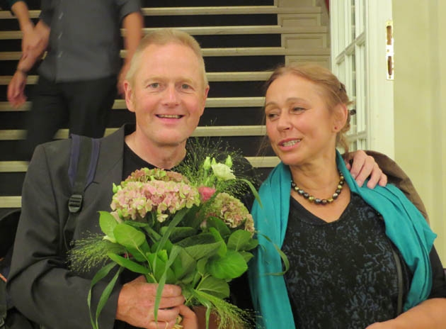 Olaf Kühl und Elżbieta Nowakowska-Kühl Brücke Berlin Preis 2016 Foto Rüdiger Fuchs