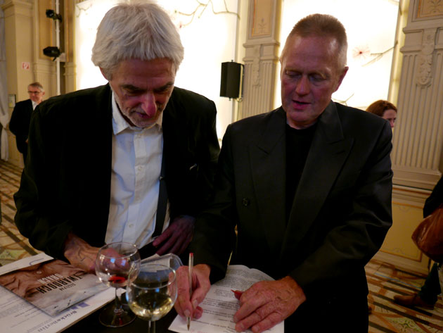 Francisco Erich Bertuzzi und Olaf Kühl - Brücke Berlin Preis 2016