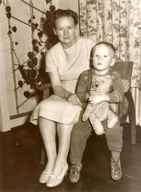 Eva Khl und Olaf Khl, ungefhr 1960