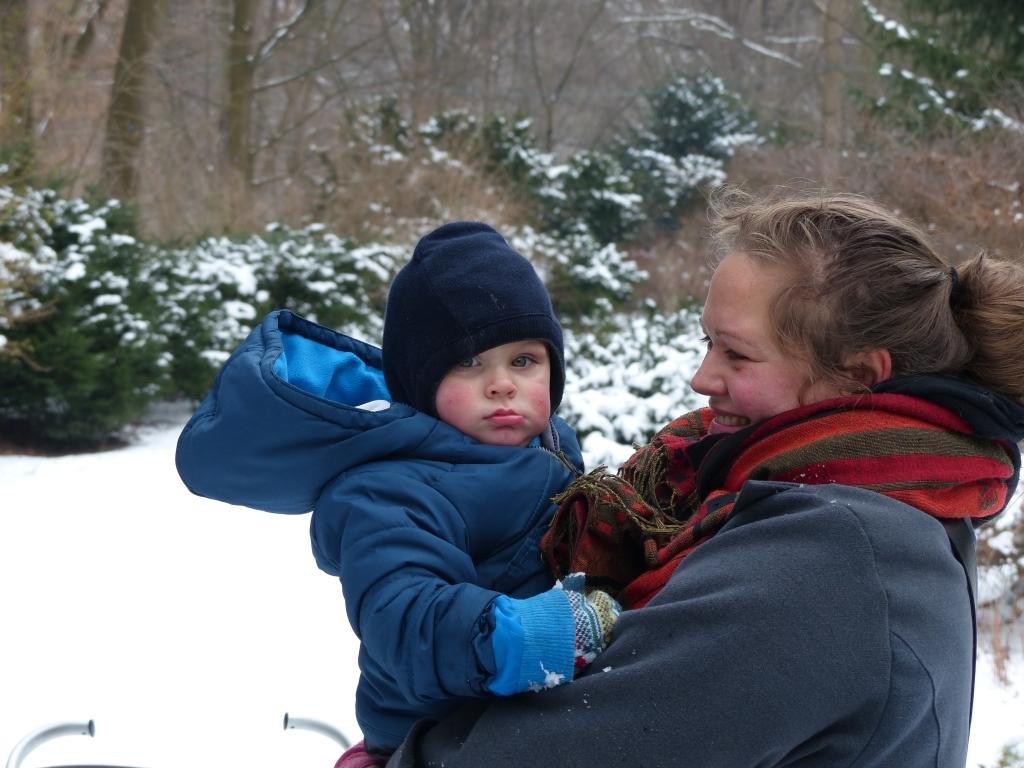 Ignacy Hugo Czekański und Magdalena Khl am 31. Januar 2014 im Tiergarten