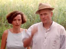 Ania Juszczak und Olaf Kühl, 1993 in Dominikowo