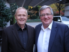 Bronisław Komorowski und Olaf Kühl in Heidelberg, 29. Oktober 2016