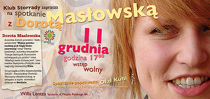 Dorota Masłowska Klub Storrady Willa Lentza