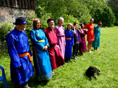 Naadam Fest Dell-Modenschau 2017 in Dominikowo