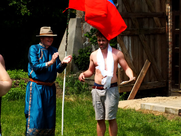 Alexander K�hl Siegerehrung Naadam 2017