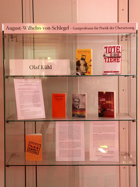 August-Wilhelm-von-Schlegel-Gastprofessur